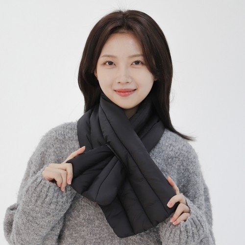 카르닉 패딩 머플러 목도리 겨울 방한 남자 여자 숏 짧은 PS01