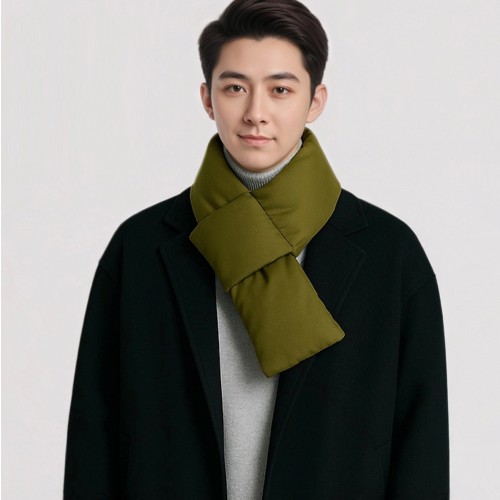 남자 패딩목도리 겨울 경량 기모 방한 목도리 머플러