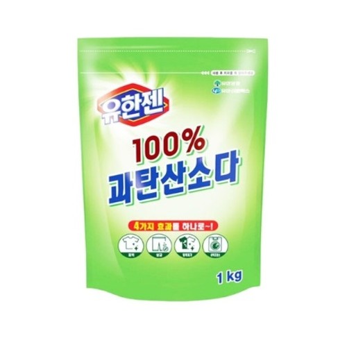 유한젠 과탄산소다 1kg 리필 표백제 가루세제