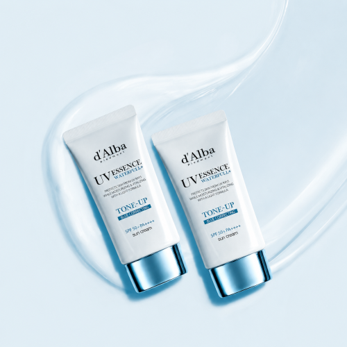 [증정] 달바 비건 워터풀 톤업 선크림 50ml 2개 세트(4 Colors)+선크림 15ml(1mlx15매) 증정