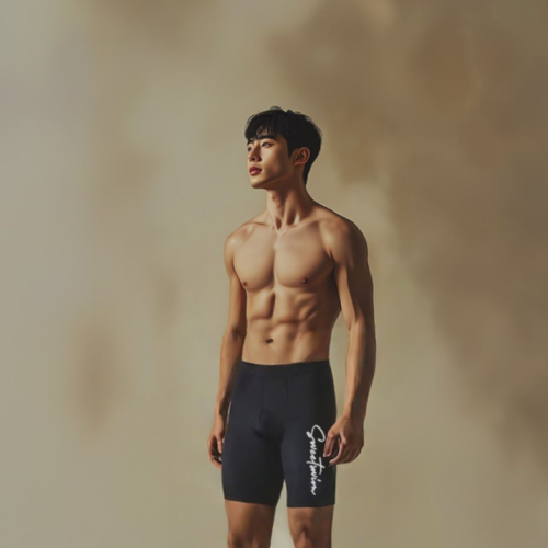 국내산 남자 실내 수영복 세트 수영장 강습용 성인 스윗스윔