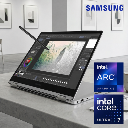 소량재고 새상품 최강 스펙 삼성 갤럭시북5 프로 360 울트라7(15세대) 램 32G SSD 1TB 윈도우11 탑재 NT960QHA
