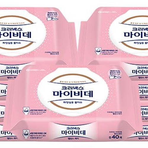 크리넥스 마이비데 밸런스케어 캡 40매X9팩