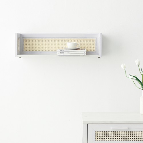 벤탄 벽선반 RKM2280RT 800x200x220mm, 1단, 캄포어베니어 6853.6755
