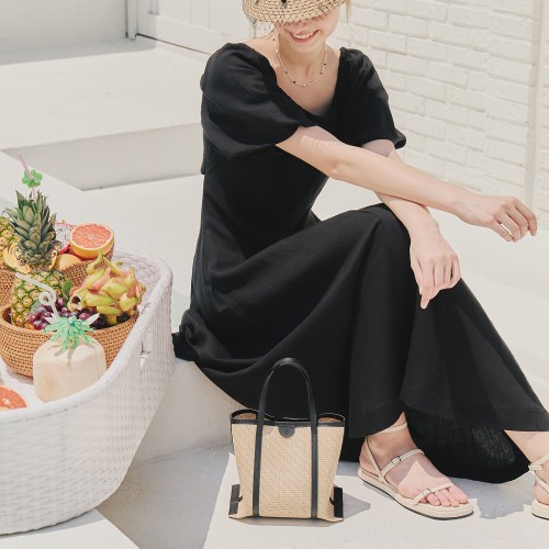 [제로스트릿][2컬러] 라탄 토트백 RATTAN TOTE BAG