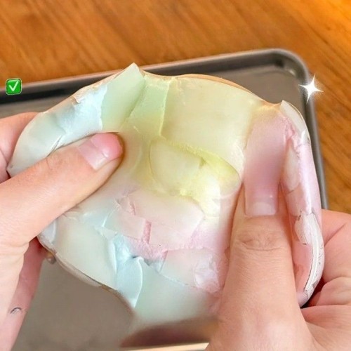 솜사탕 왁뿌볼 왁스 뿌시기 말랑이 2세대 슬랑이 슬라임 마시멜로우 타바 스퀴시 스트레스볼
