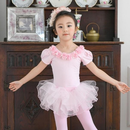 튜튜 여아 발레복 상하의 발레복 발레