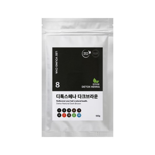 이영차 천연헤나 다크브라운색 100g