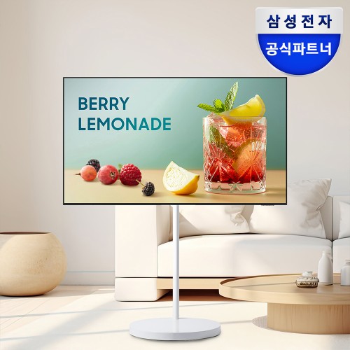 삼성 LH55BEFHLG-1WO 삼성 4K UHD 스마트 사이니지 TV 1등급 티비 기사님 방문설치 138.7cm(55인치), 이동식 스탠드(무빙스타일)
