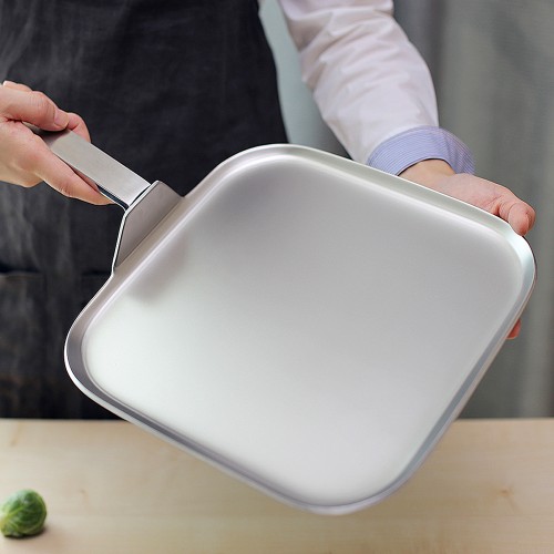 AMT 316Ti 프로 스텐팬 통5중 와이드 사각팬 28cm