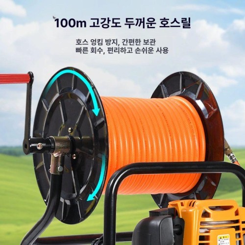 엔진동력분무기 농약분무기 압축분무기 휴대용 4행정 엔진분무기 농업용 분사 가솔린 분무기