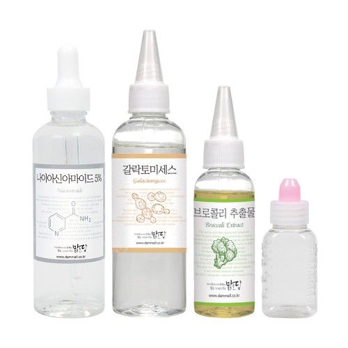 맑을담 찐 나이아신아마이드 미백 앰플 만들기 4종 키트 + 수분크림 90ml