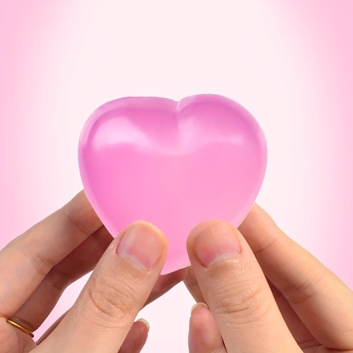 색변화 하트 말랑이 슬랑이 슬라임 쫀득볼 스트레스볼 타바 스퀴시 마시멜로우 커플 우정 선물