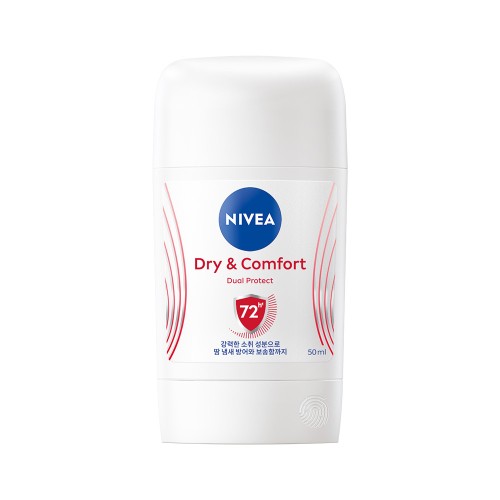 니베아 데오드란트 스틱 드라이 앤 콤포트 50ml, 1개