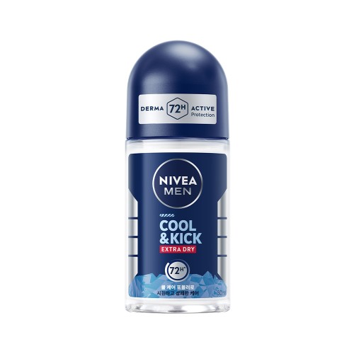니베아 맨 데오드란트 롤온 쿨 앤 킥 50ml X 3개