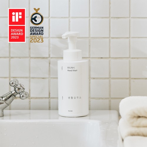 손세정제 핸드워시 500ml 2개 파우더향
