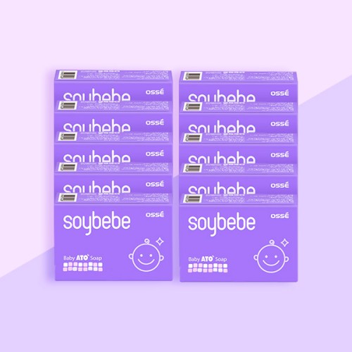 소이베베 베이비 올인원 아토비누 100g x 10개