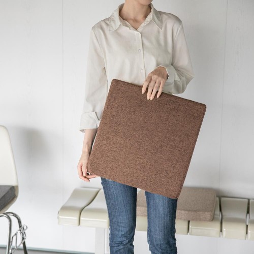 띵덕 버클 높은 성인 사각 키높이 방석 5cm