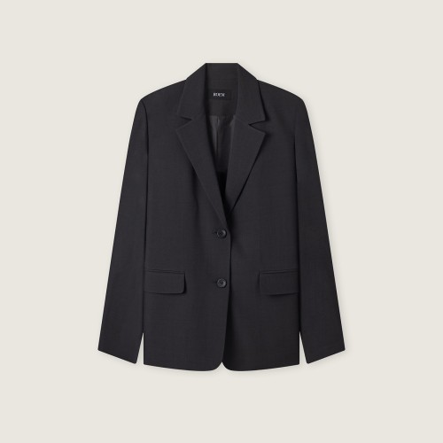 [N배송] 로엠 린넨라이크 긴팔 자켓 RMJKG24R11