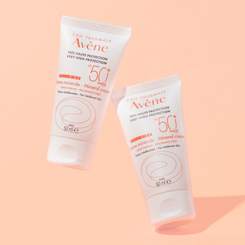 [아벤느] 선 미네랄 크림 50ml SPF50+ PA++++ (무기자차 톤업 선크림)