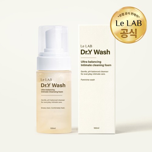 르랩 닥터와이워시 미산성 여성청결제 저자극 유산균 폼타입 100ml, 1개