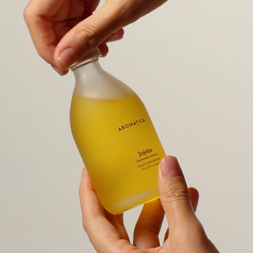 아로마티카 오가닉 골든 호호바 오일 100ML & 돌고래 바디 괄사 마사지 2종 세트 리츄얼 바디케어 마사지오일