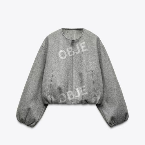 ZARA 여성 봄버 재킷 루즈핏 자라 간절기 크롭 점퍼