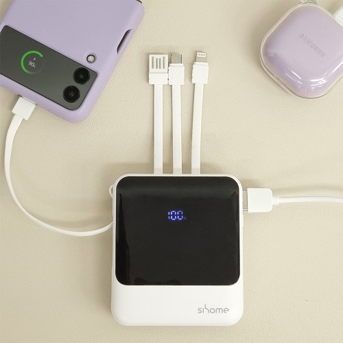 시홈 보조배터리 기내반입 고속충전 대용량 휴대용 22.5W 10000mAh