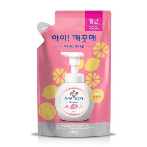[LO] 아이깨끗해 거품형 레몬 리필 200ml (0978) 상큼한 레몬향