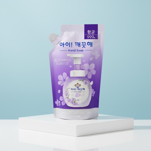아이깨끗해 블루밍 퍼플 핸드워시 리필 200ml
