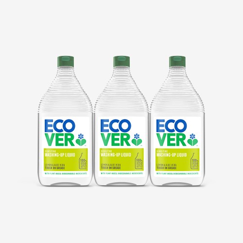 에코버 주방세제 레몬 알로에 950ml, 3개