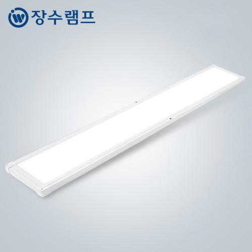 장수램프 LED 직하 엣지등 평판조명 샤인 1285X320 50W 방 거실 전등 사무실