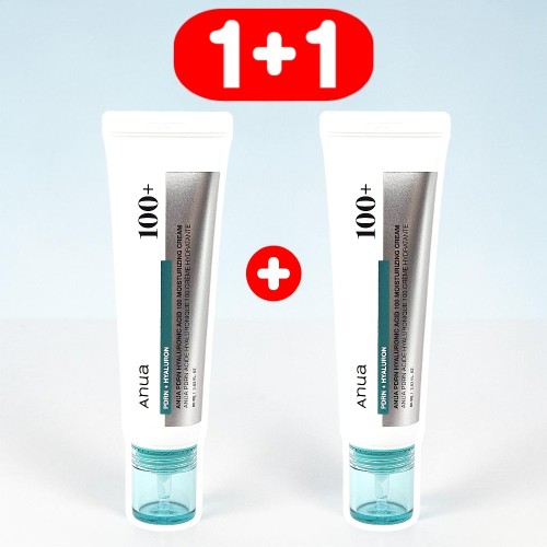 아누아 피디알엔 PDRN 히알루론산 100 수분 크림 60ml (+60ml 추가) 기획