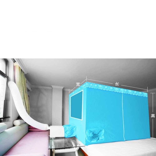 이동식 에어컨 실외기없음 원룸용 냉방기 냉풍기 기계식 에어컨+배열관