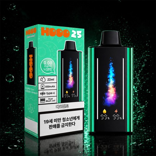 후에버 무니코틴 HOOO25 편하게 즐기는 입호흡 키트 무교체 카트리지 시가멜로 1개