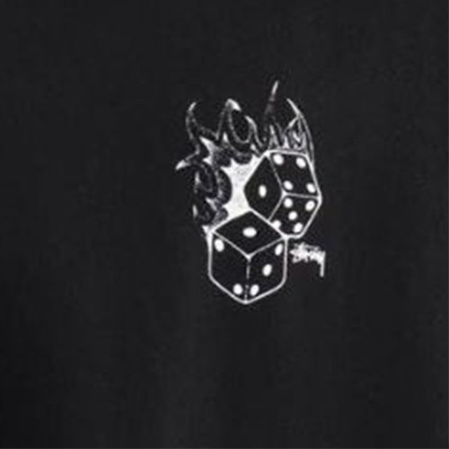 남성 스투시 주사위 반팔 남자 외출 패션 Stussy 티셔츠