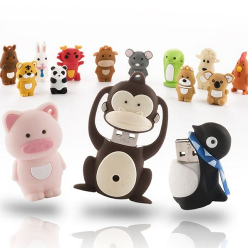 귀여운 동물 usb 메모리 드라이브 32기가 학생용 백업