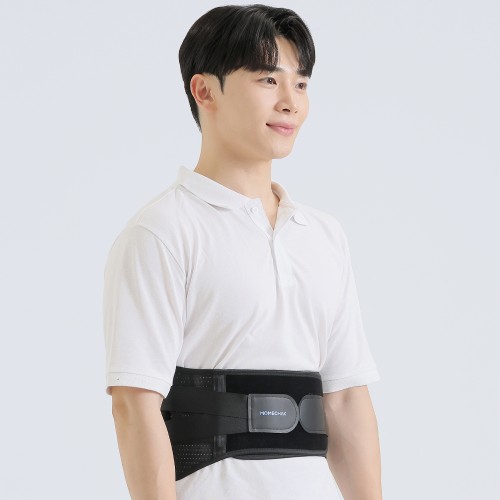 모매착 허리 보호대 복대 얇은 밴드 헬스 웨이트 허리디스크 척추 지지대