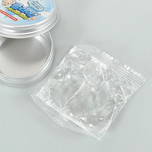 박사 퍼티 슬라임 얼음 손에안묻는 슬라임