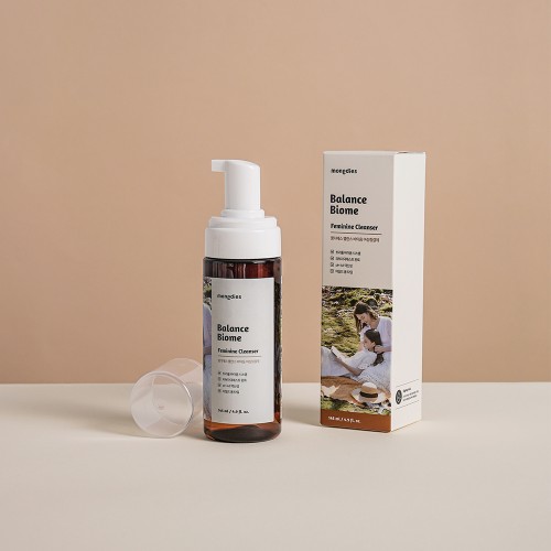 1+1 몽디에스 밸런스 바이옴 저자극 Y존 여성청결제 145ml