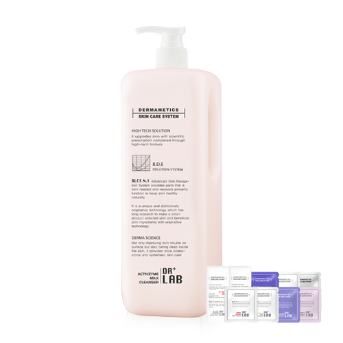 닥터랩 액티브자임 밀크 클렌저 1000ml 대용량 피부과 클렌징밀크
