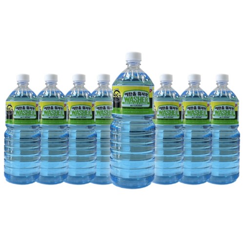 8개입 1800ml 유막제거 워셔액 차량 자동차 에탄올워셔액