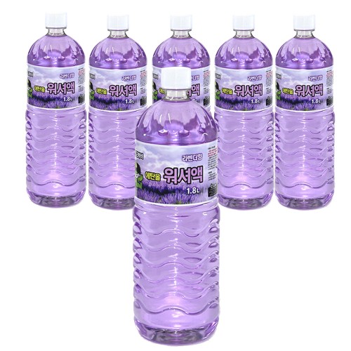 산도깨비 에탄올 워셔액 1.8L 6개입 발수 코팅워셔액 차량워셔액 에탄올워셔액 자동차