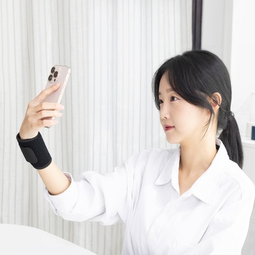 바로핏 헬스 스트랩 얇은 손목보호대 엄지 테니스 손목 아대 밴드 건초염 tfcc