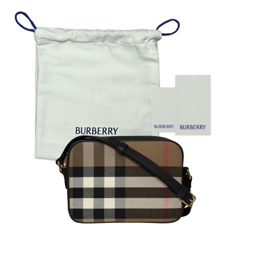 버버리 하우스체크 카메라백 크로스백 81140741 블랙 스몰