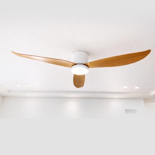 에어룩스 스마트 실링팬 LED 거실조명 선풍기 V2 113cm, 스노우화이트