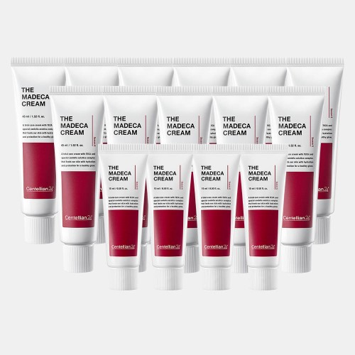 [대량패키지]동국제약 센텔리안24 더 마데카크림 45ml 11개+15ml 4개 /병풀크림 시카 테카 주름개선 수분 보습 기미완화 안티에이징 탄력 잡티 개선에 도움 / 시즌6